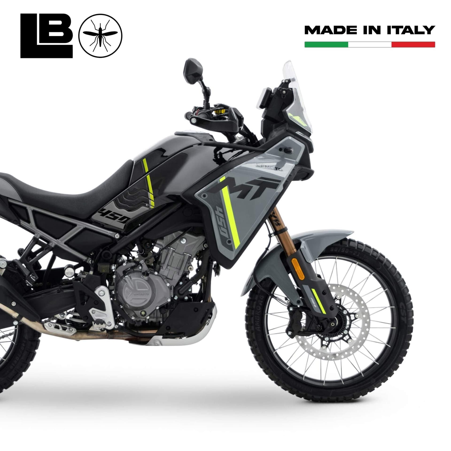 Adesivi Gel 3D Protezioni laterali serbatoio moto compatibili con CFMOTO 450MT in Paraserbatoio LabelBike - Bibbiano, commercioVirtuoso.it