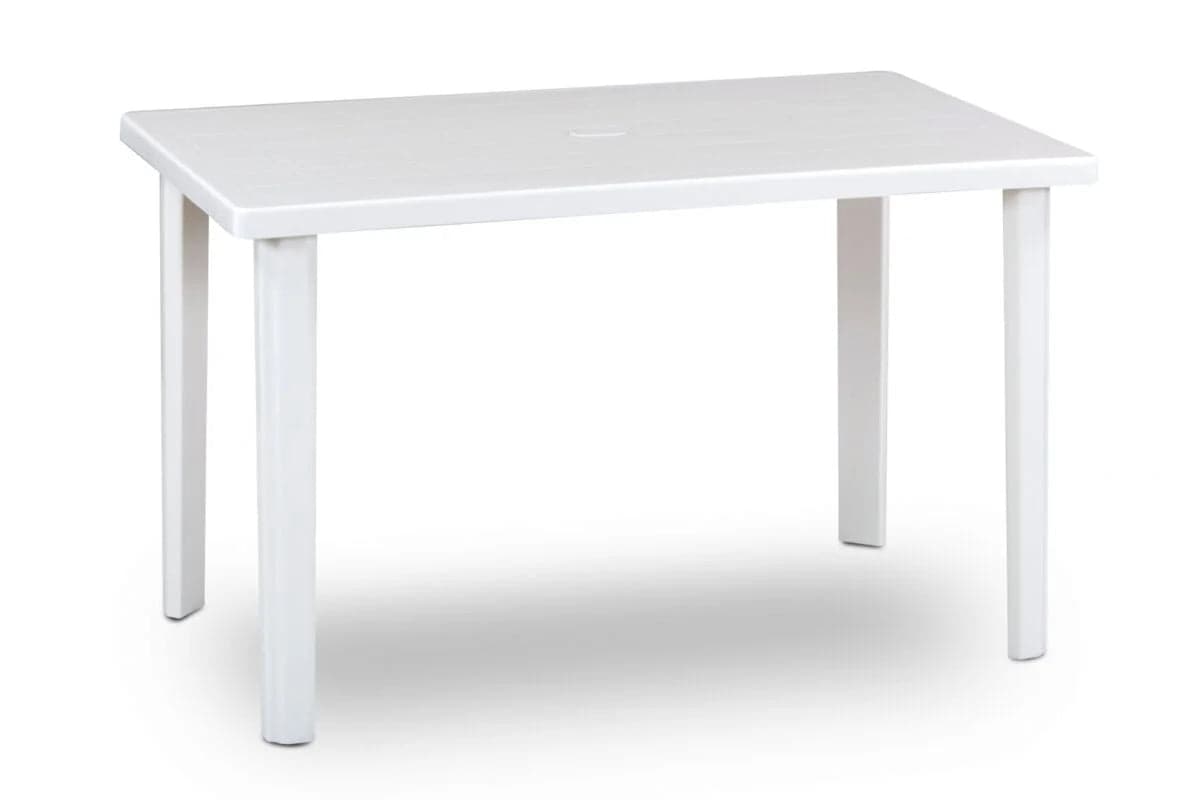 TAVOLO IN POLIPROPILENE 'MARSHALL' bianco  - BICA