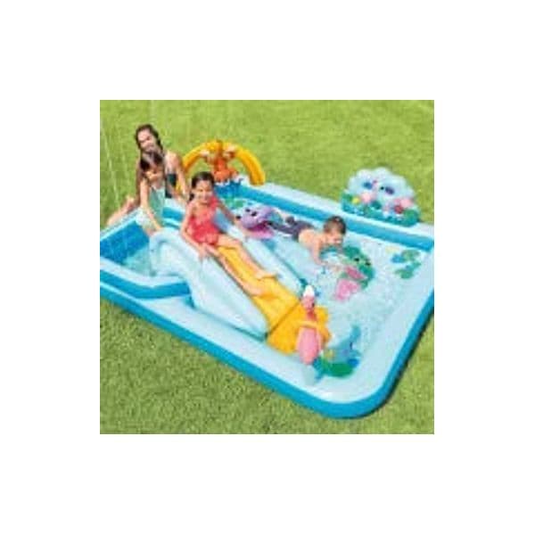 Piscina Gonfiabile Jungle Adventure Play Center +2 Anni Cm.244X198X71H. Peso Kg.7,10 (57161) Intex in Piscinette per bambini BricoGo - Marano di Napoli, commercioVirtuoso.it