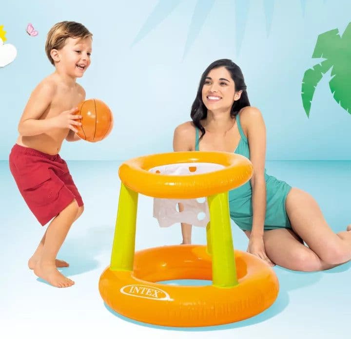 Canestro Gonfiabile Hoops Per Piscina +3 Anni Ø Cm.67X55H. Peso Kg.0,55 (58504) Intex in Piscinette per bambini BricoGo - Marano di Napoli, commercioVirtuoso.it