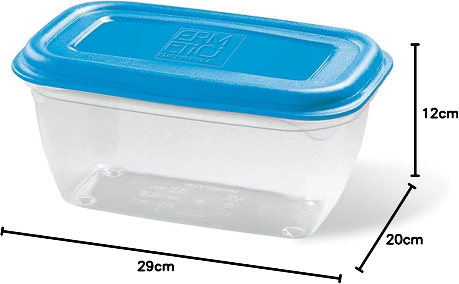 Contenitore Per Alimenti 'Ermetici' Mod. Rettangolare, 4 Lt - 29X20X12 Cm - Gio' Style in Contenitori BricoGo - Marano di Napoli, commercioVirtuoso.it