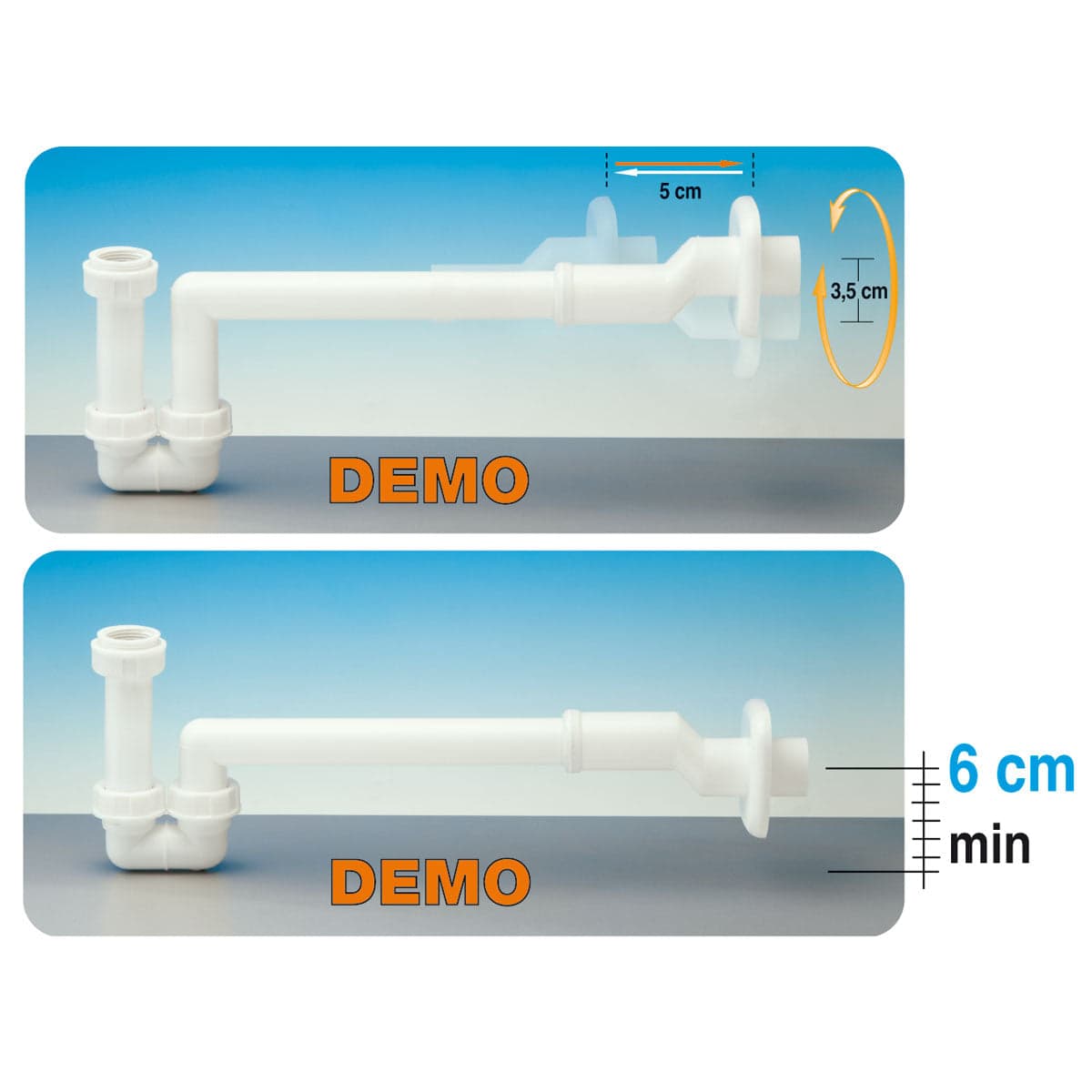 Sifone Eccentrico Per Lavabo E Bidet Sospeso 11/4 X Ø 32 40 Lira in Trappole BricoGo - Marano di Napoli, commercioVirtuoso.it