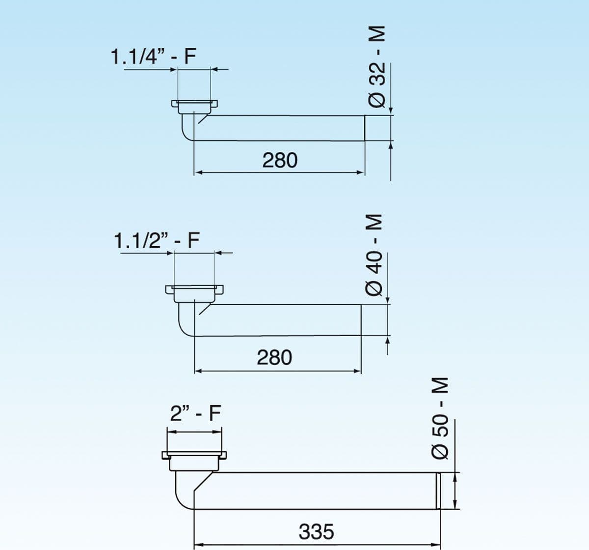 Prolunga Jolly Curva 32 X 280 - 11/4- Diam. 32 X 280- Lira in Scaldabagni a gas BricoGo - Marano di Napoli, commercioVirtuoso.it