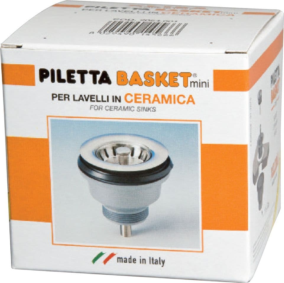 Piletta Basket Per Lavelli In Ceramica Con Foro Dm 60- Diam. 60Mm- Lira- Pezzi 1 in Accessori per lavelli BricoGo - Marano di Napoli, commercioVirtuoso.it