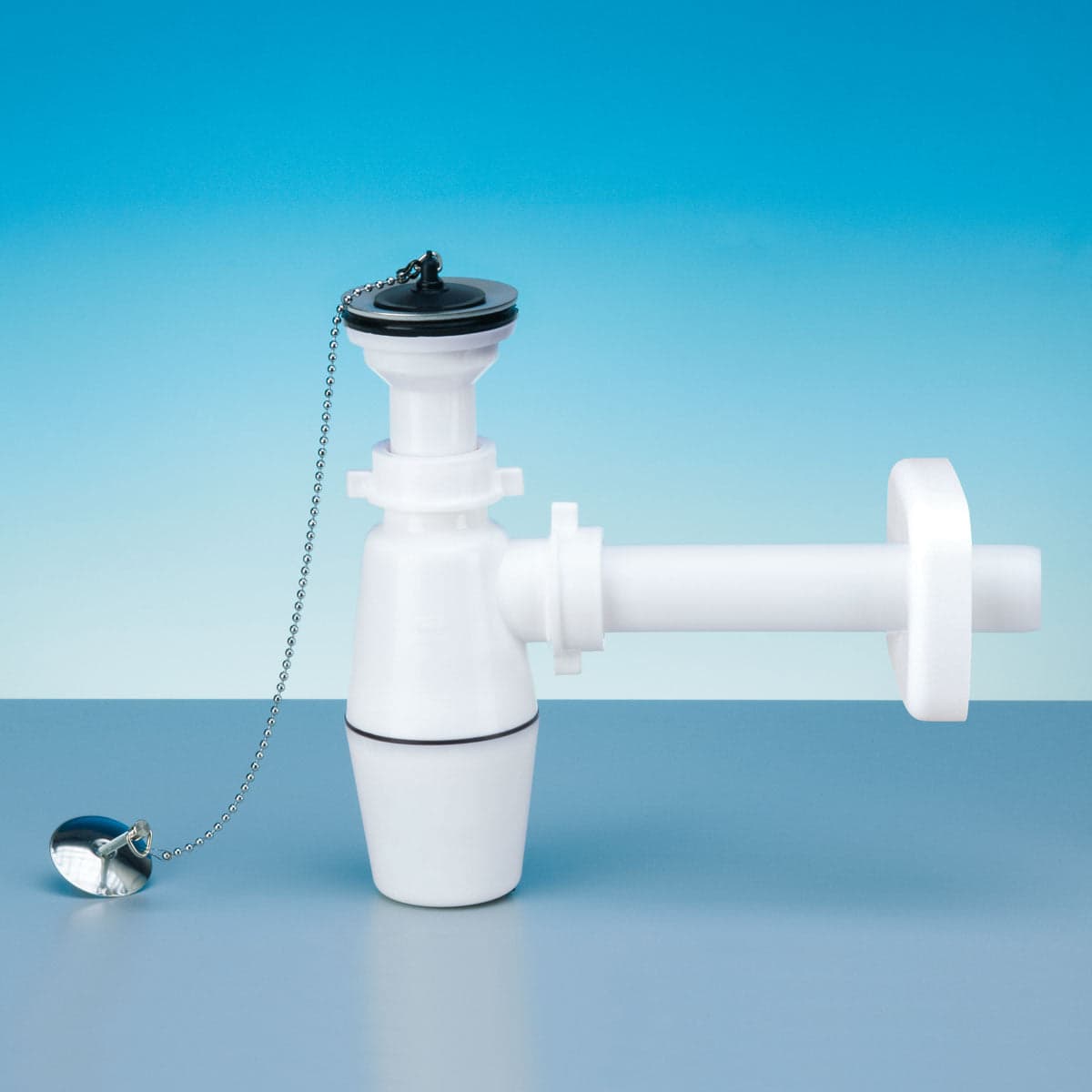 Sifone A Bottiglia Per Lavabo Con Piletta E Catenella 11/4 X 32- Lira- Pezzi 1 in Trappole BricoGo - Marano di Napoli, commercioVirtuoso.it