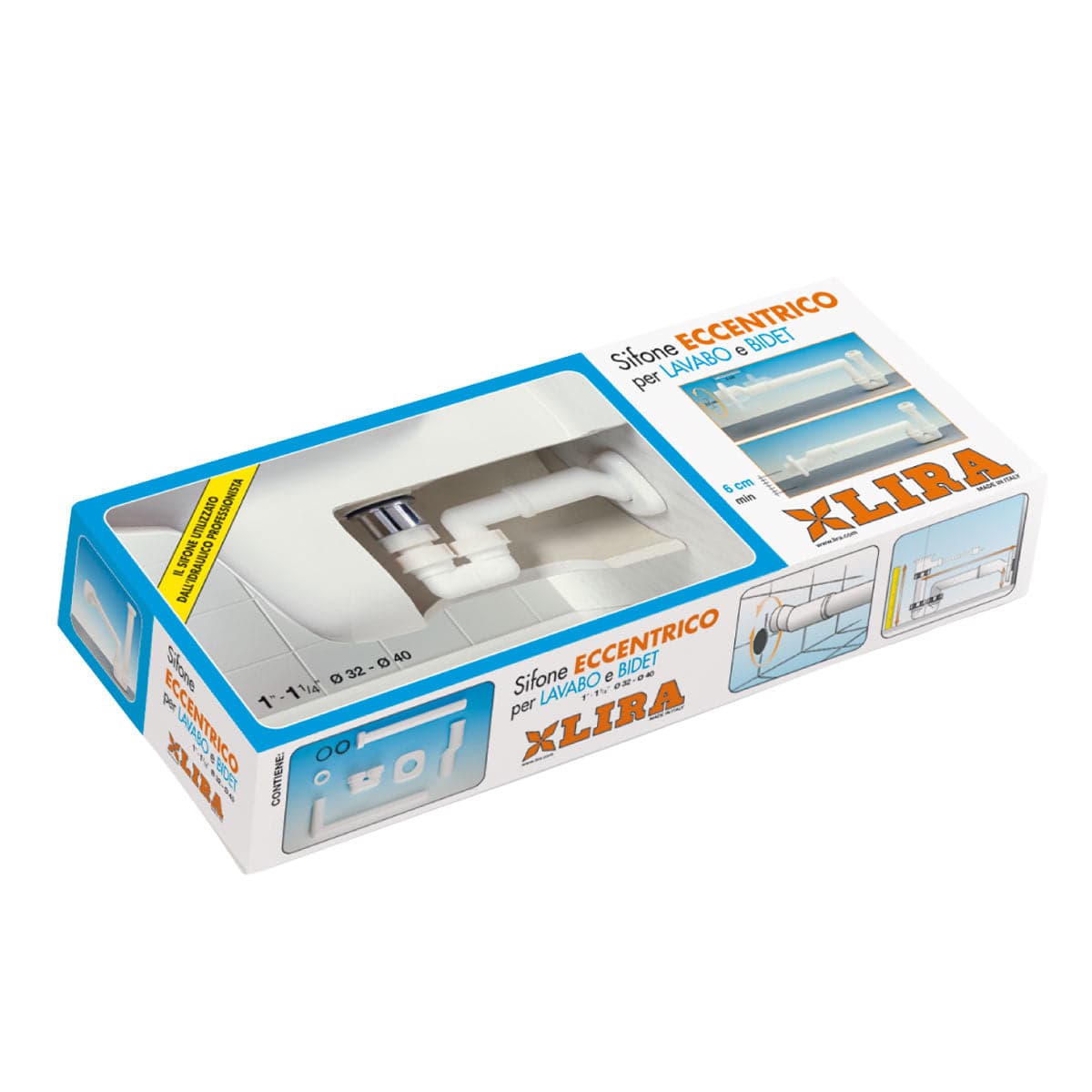 Sifone Eccentrico Per Bidet- Bianco- Lira- Pezzi 1 in Bidet BricoGo - Marano di Napoli, commercioVirtuoso.it