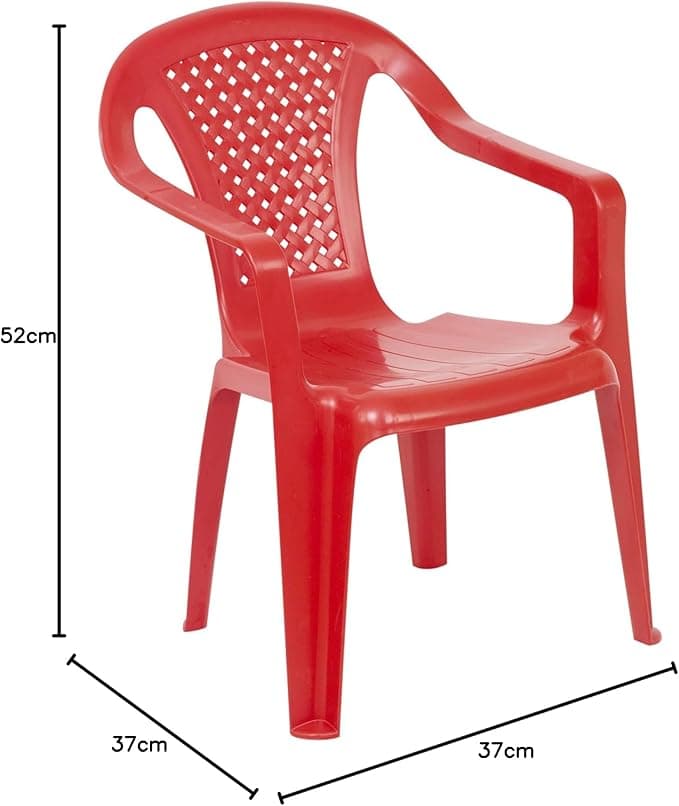 Sedia Per Bambini Baby Cm. 36,5X40X52 H Col. Rosso in Sedie a dondolo BricoGo - Marano di Napoli, commercioVirtuoso.it