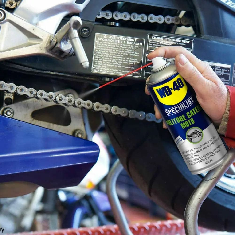 Spray Wd-40 Pulitore Catena Moto Ml. 400 in Lubrificanti BricoGo - Marano di Napoli, commercioVirtuoso.it