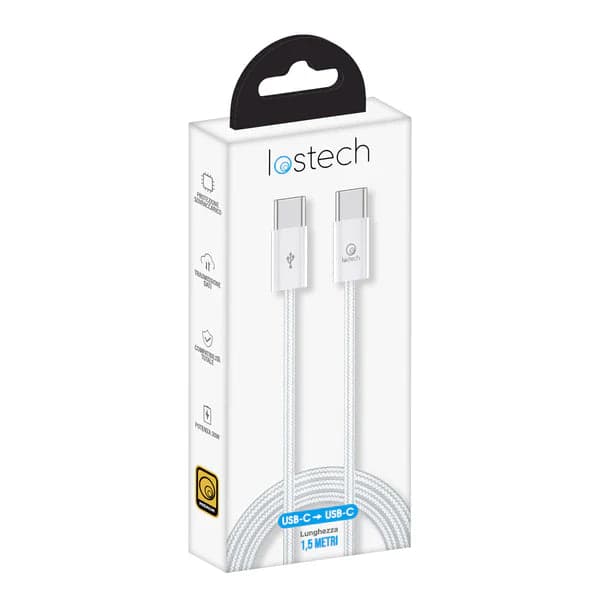 Cavetto Per Smartphone Ingresso E Uscita Tipo C - 1,5 Mt - Lostech in  BricoGo - Marano di Napoli, commercioVirtuoso.it