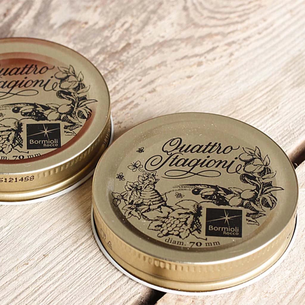 Tappo Per Vaso Ermetico In Vetro 'Quattro Stagioni' Ø Mm 56 - Per Vasi Da Ml 150 - Cf Da 3 Pz - Bormioli in Barattoli BricoGo - Marano di Napoli, commercioVirtuoso.it