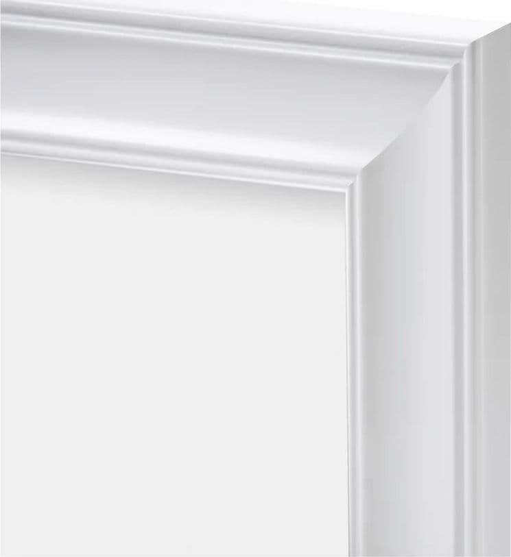 Specchio Con Cornice Abs Bianca Cm 50 X 60 Made In Italy in Specchi da parete BricoGo - Marano di Napoli, commercioVirtuoso.it