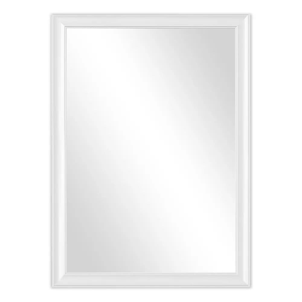 Specchio Con Cornice Abs Bianca Cm 45 X 50 Made In Italy in Specchi da parete BricoGo - Marano di Napoli, commercioVirtuoso.it