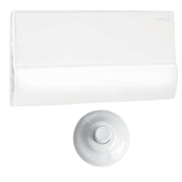 Placca Di Copertura + Pulsante Per Cassetta Incasso Bianco Pucci 80007510 in Placche per interruttori BricoGo - Marano di Napoli, commercioVirtuoso.it