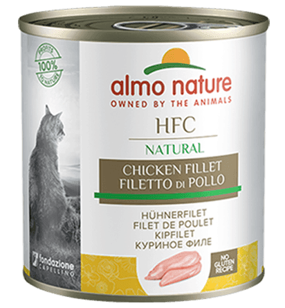 Almo Nature Scatoletta HFC Natural gusto Filetto di Pollo per Gatti Adulti in Disidratato 101 Market - Poggibonsi, commercioVirtuoso.it
