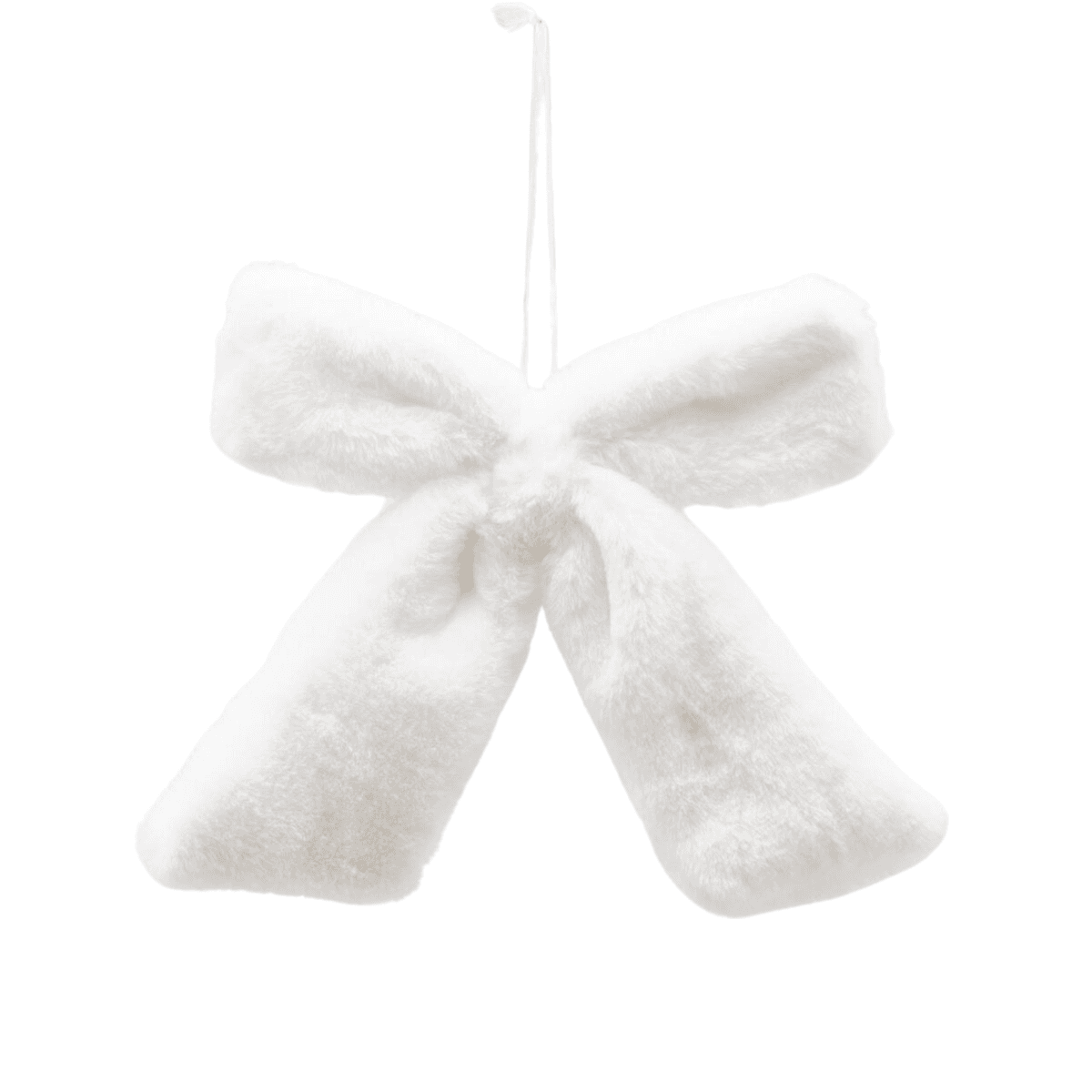 Fiocco decorativo natalizio "Peluche" da 20 x 25 cm