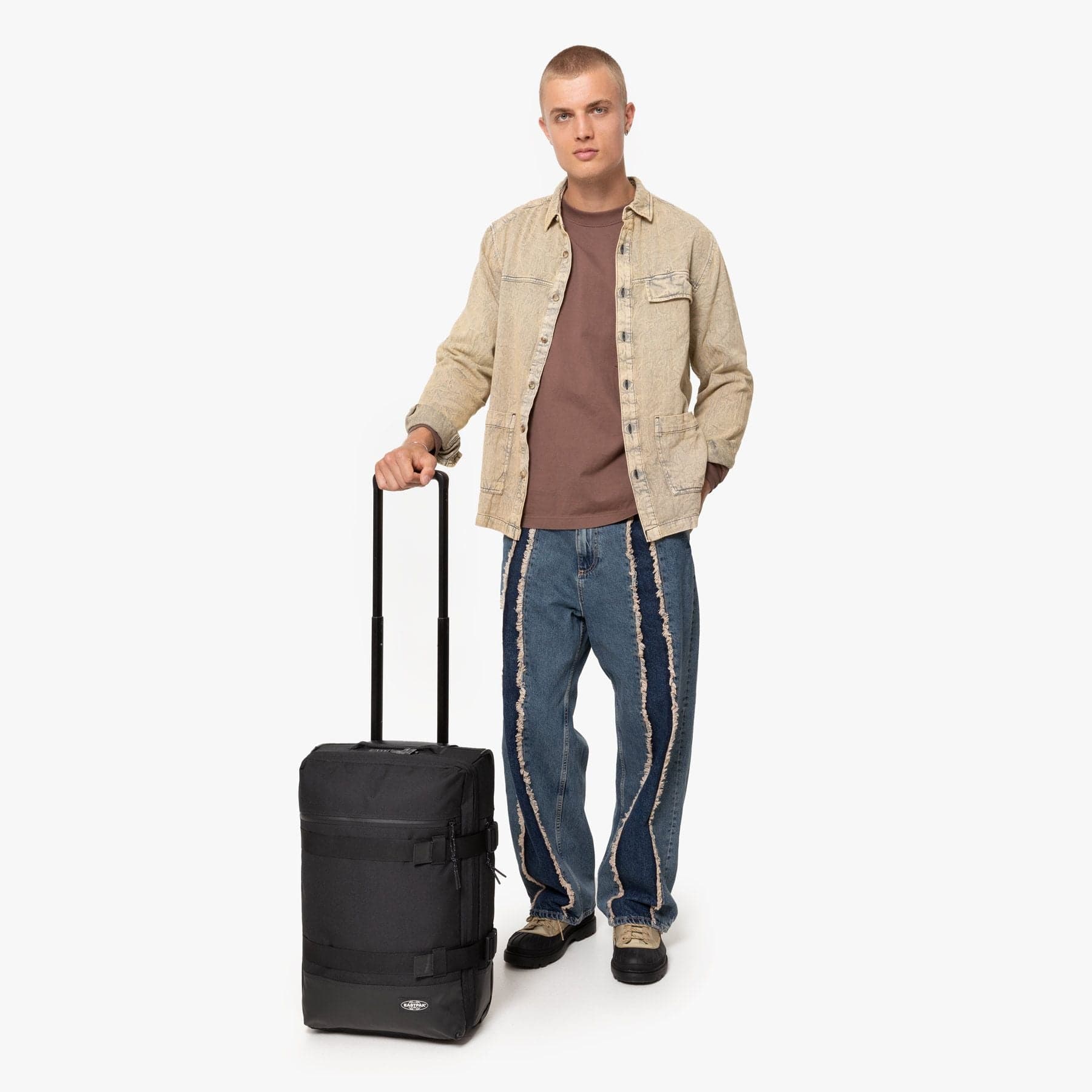 EASTPAK Valigia Adulto unisex Eastpak ICON TRAVEL'R S On Black da donna in Valigie Drestige - Casamassima, commercioVirtuoso.it