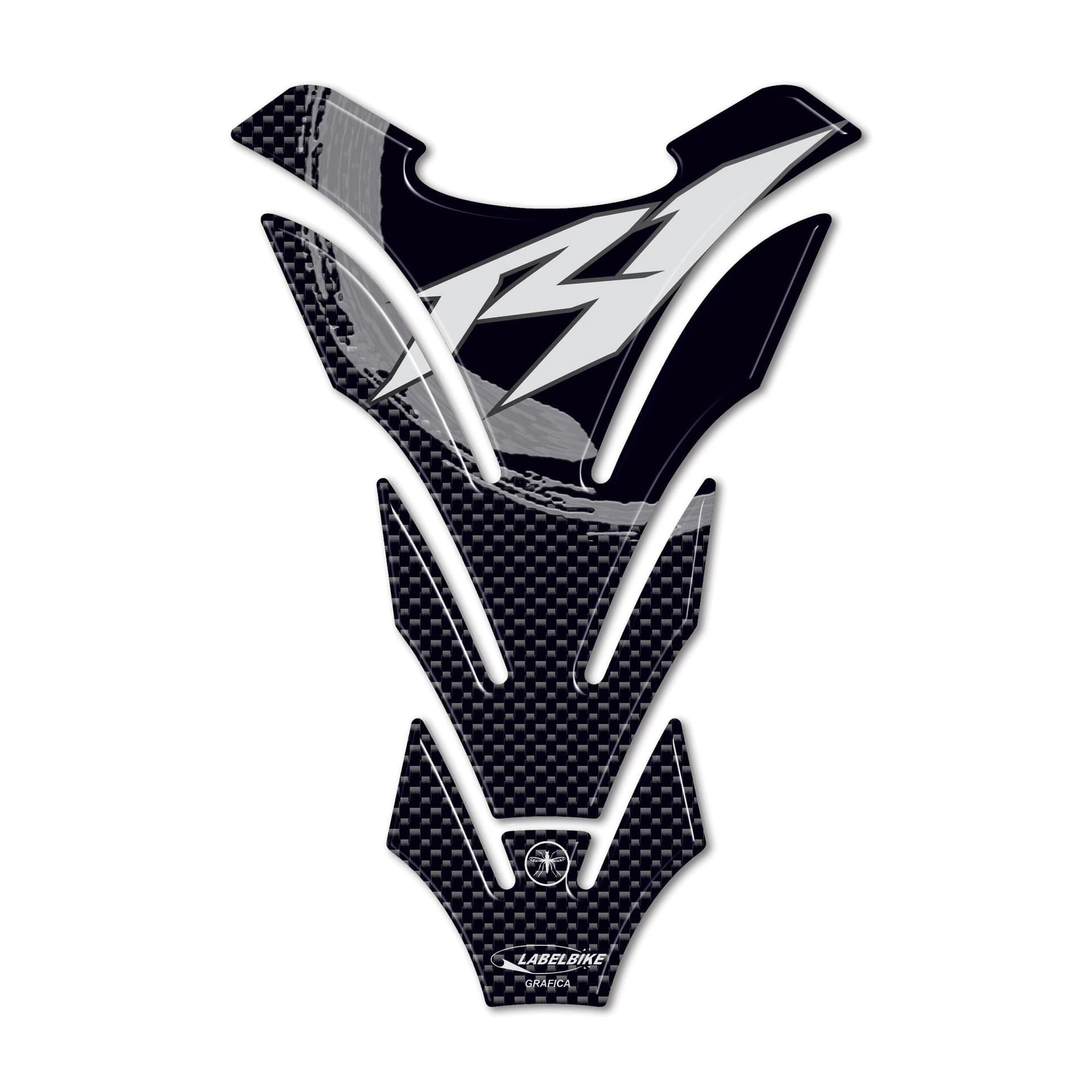 PARASERBATOIO ADESIVI 3D CARBONIO x PROTEZIONE SERBATOIO per MOTO YAMAHA R1 R 1 in Paraserbatoio LabelBike - Bibbiano, commercioVirtuoso.it