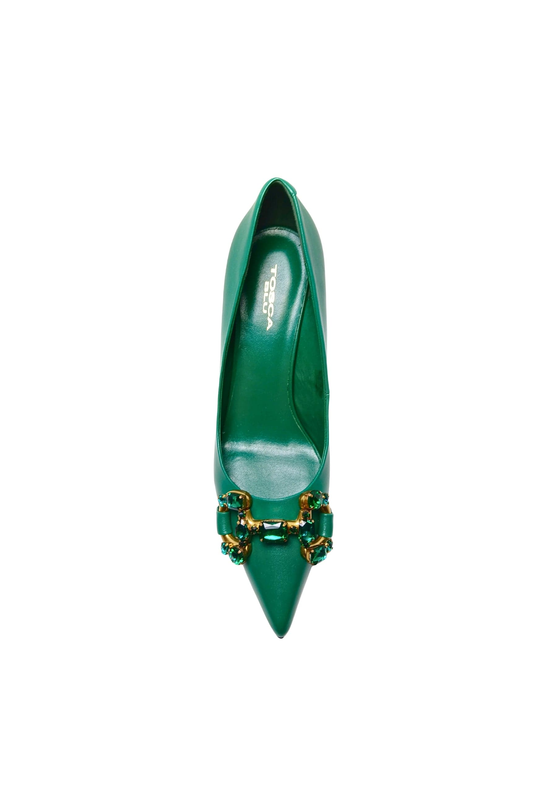 TOSCA BLU Scarpe Donna Tosca Blu Decollete a punta con tacco e abbricazioni in oro. da donna in Scarpe col tacco Drestige - Casamassima, commercioVirtuoso.it