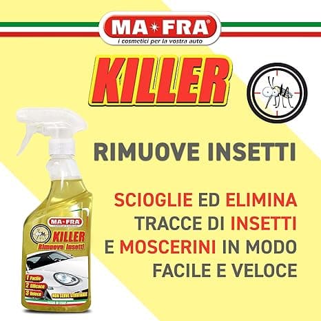Rimuovi Moscerini E Resina 'Killer' Ma-Fra 500 Ml - Ma-Fra in Cura parti in plastica BricoGo - Marano di Napoli, commercioVirtuoso.it