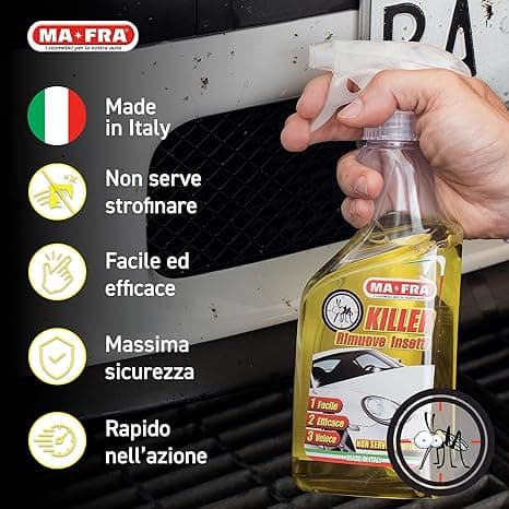 Rimuovi Moscerini E Resina 'Killer' Ma-Fra 500 Ml - Ma-Fra in Cura parti in plastica BricoGo - Marano di Napoli, commercioVirtuoso.it