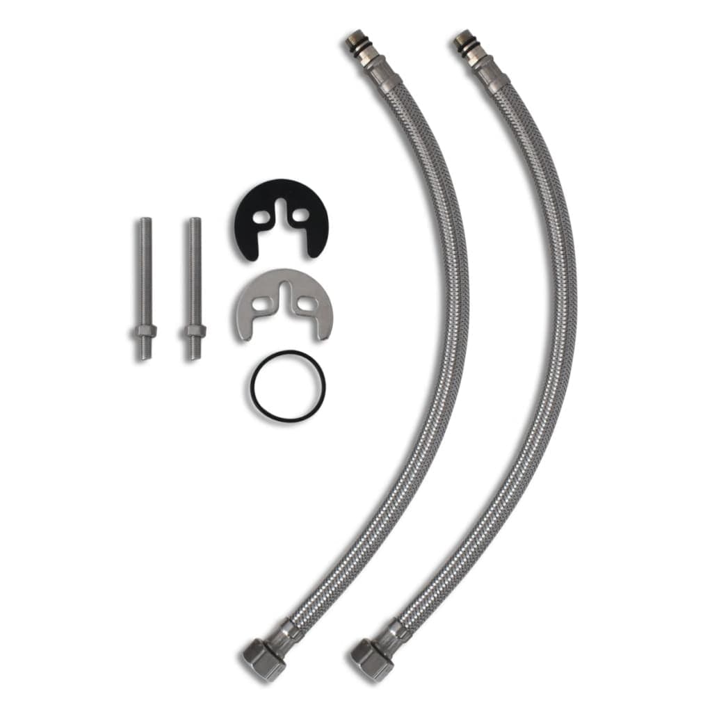 Set 2 Rubinetti per Bidè Bagno Cromati con Accessori di Montaggio in Rubinetti per bidet Esplodia - Napoli, commercioVirtuoso.it