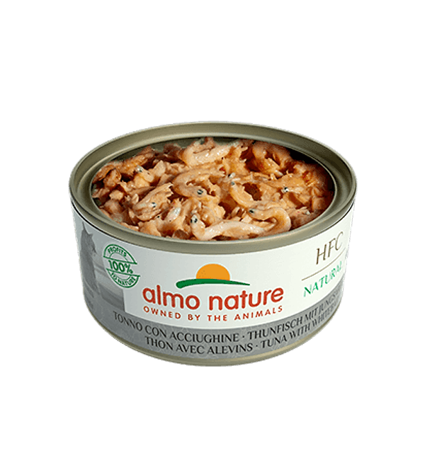 Almo Nature Scatoletta HFC Natural gusto Tonno e Acciughine per Gatti Adulti in Secco 101 Market - Poggibonsi, commercioVirtuoso.it