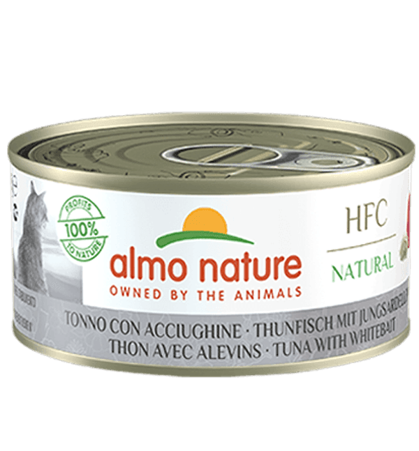 Almo Nature Scatoletta HFC Natural gusto Tonno e Acciughine per Gatti Adulti in Secco 101 Market - Poggibonsi, commercioVirtuoso.it