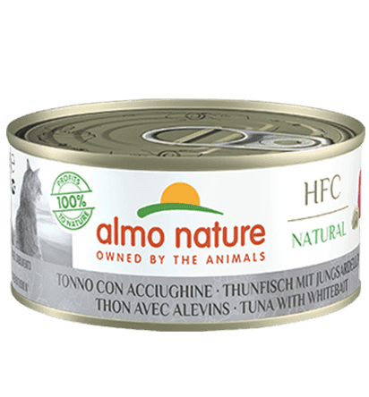 Almo Nature Scatoletta HFC Natural gusto Tonno e Acciughine per Gatti Adulti in Secco 101 Market - Poggibonsi, commercioVirtuoso.it