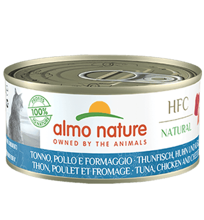 Almo Nature Scatoletta HFC Natural gusto Tonno Pollo e Formaggio per Gatti Adulti in  101 Market - Poggibonsi, commercioVirtuoso.it