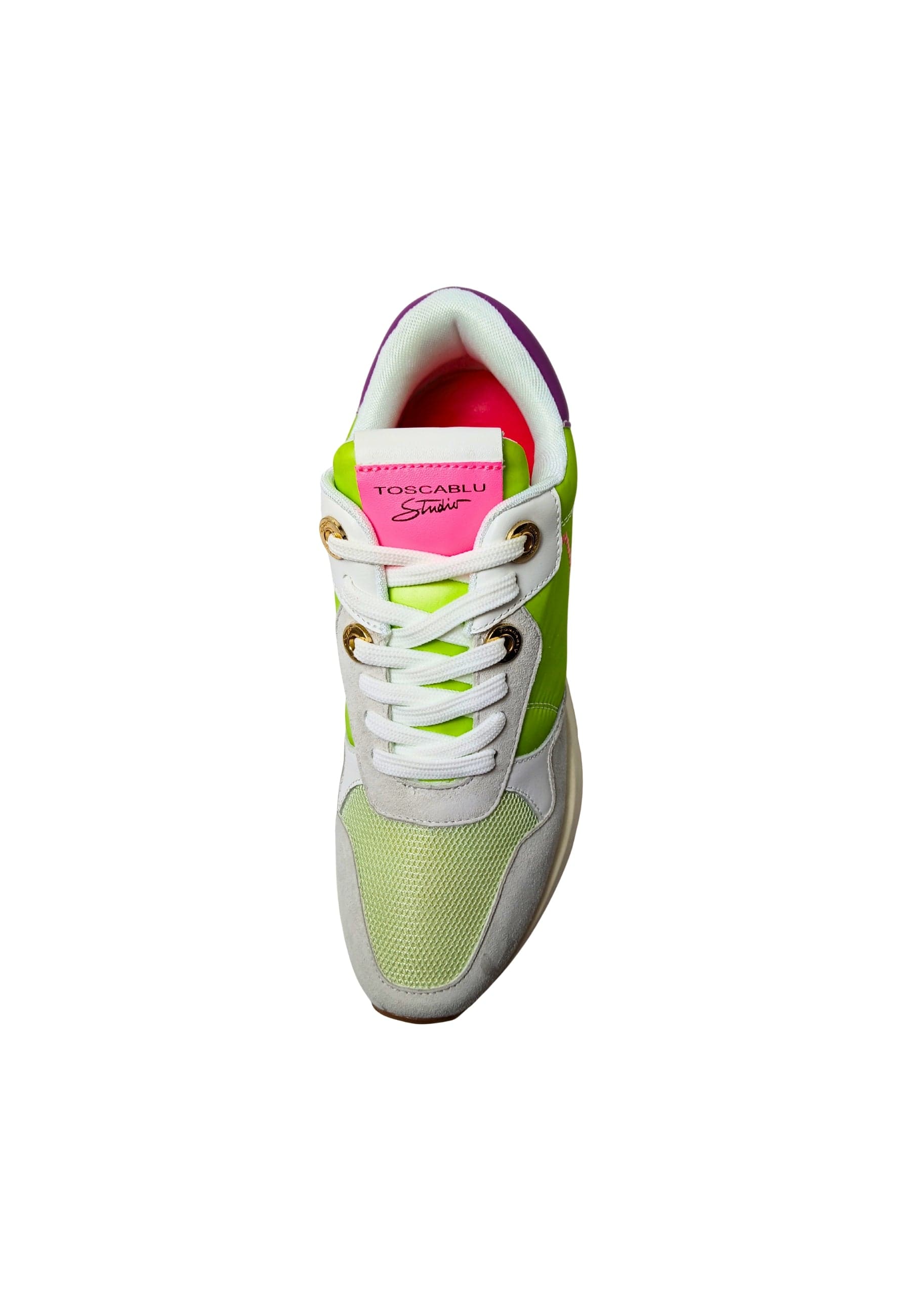 TOSCA BLU Scarpe Donna Tosca Blu Sneakers Caipirinha Verdino con lacci da donna in Sneaker casual Drestige - Casamassima, commercioVirtuoso.it