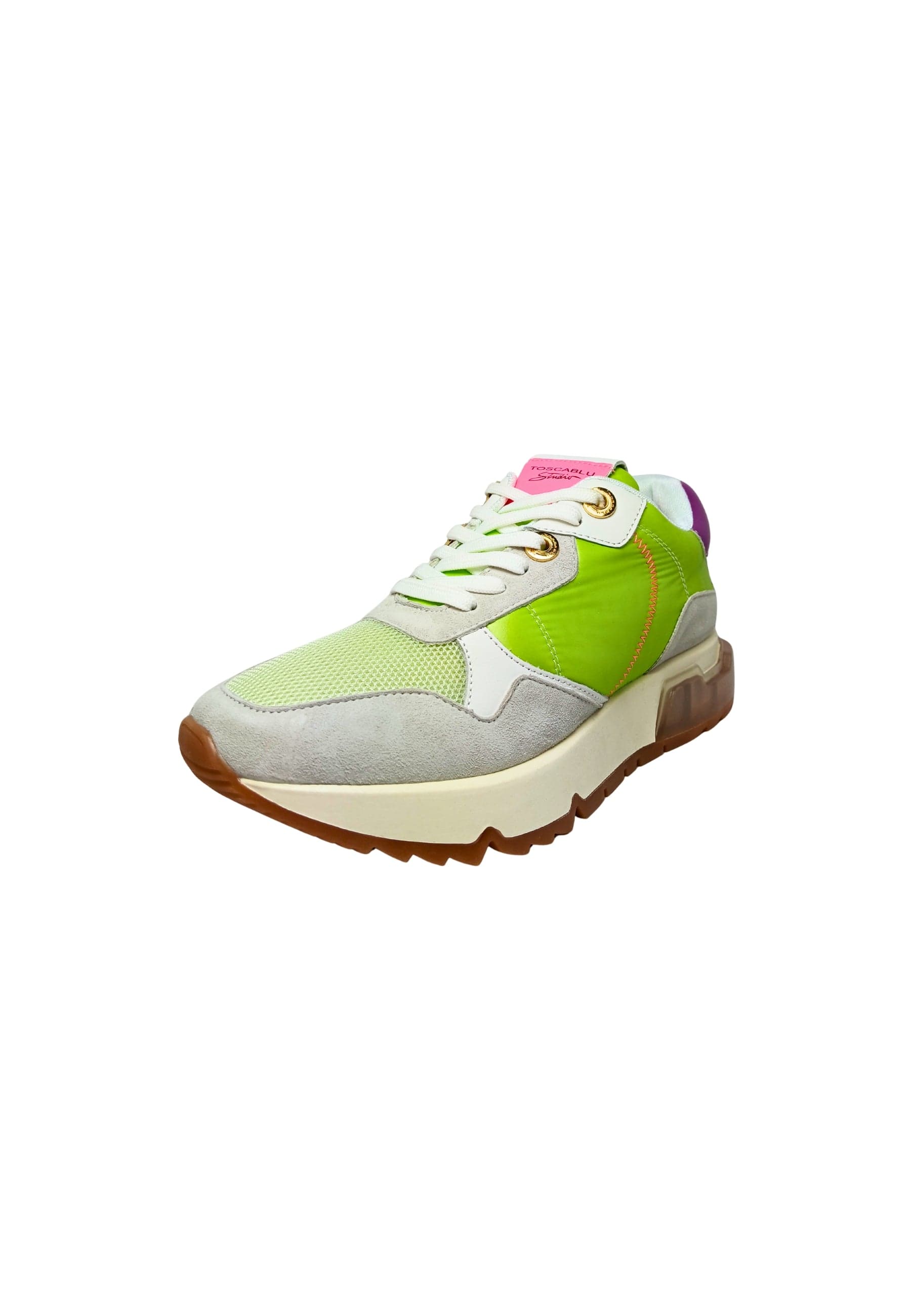 TOSCA BLU Scarpe Donna Tosca Blu Sneakers Caipirinha Verdino con lacci da donna in Sneaker casual Drestige - Casamassima, commercioVirtuoso.it