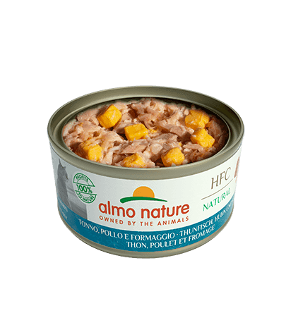 Almo Nature Scatoletta HFC Natural gusto Tonno Pollo e Formaggio per Gatti Adulti in  101 Market - Poggibonsi, commercioVirtuoso.it