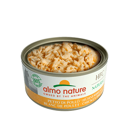 Almo Nature Scatoletta HFC Natural gusto petto di Pollo per Gatti Adulti in Ossi 101 Market - Poggibonsi, commercioVirtuoso.it