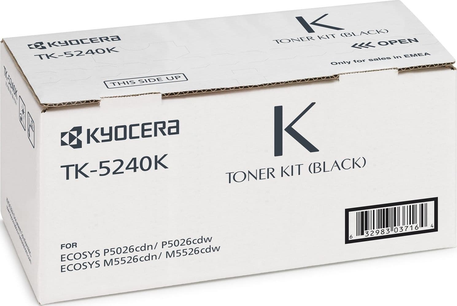 KYOCERA TK-5240K Toner Kit Nero per ECOSYS P5026cdn/cdw e ECOSYS M5526cdn/cdw da 4.000 pagine in for in  Innovamy.it - Milano, commercioVirtuoso.it