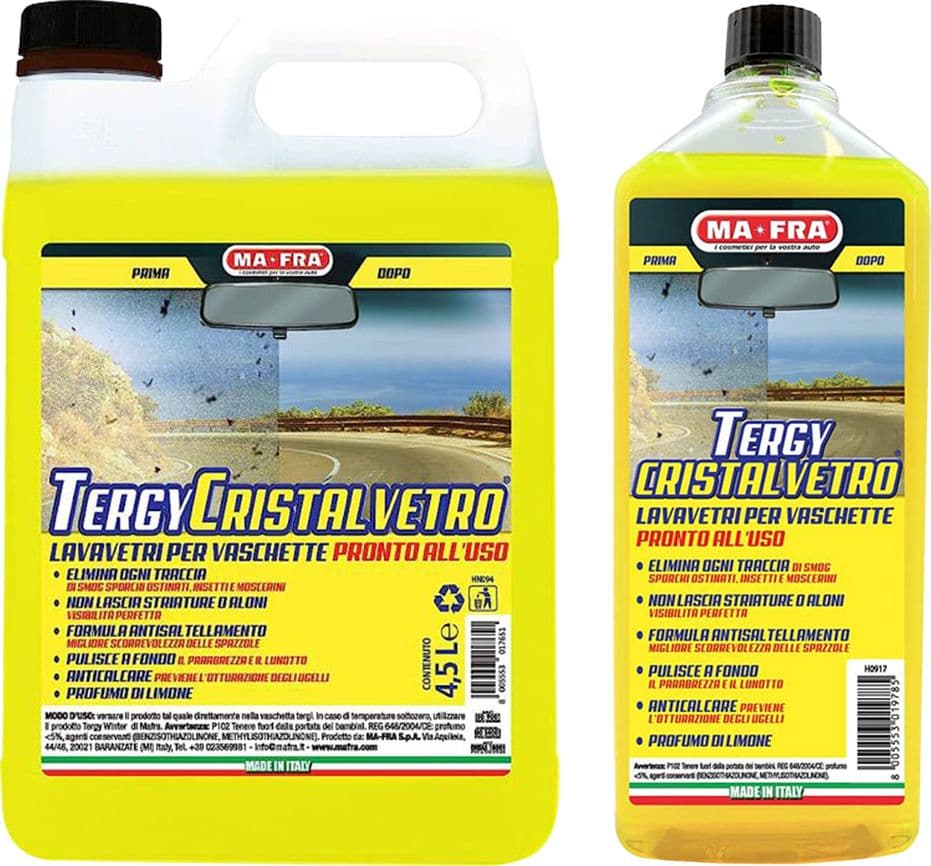 Lavavetri Liquido Ma fra Tergy Cristalvetro 4500 ml