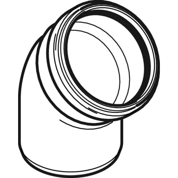 Curva Pp-Hts Geberit Dm 40 - 45 ° - 20 Pezzi - Geberit in Serbatoi igienici BricoGo - Marano di Napoli, commercioVirtuoso.it