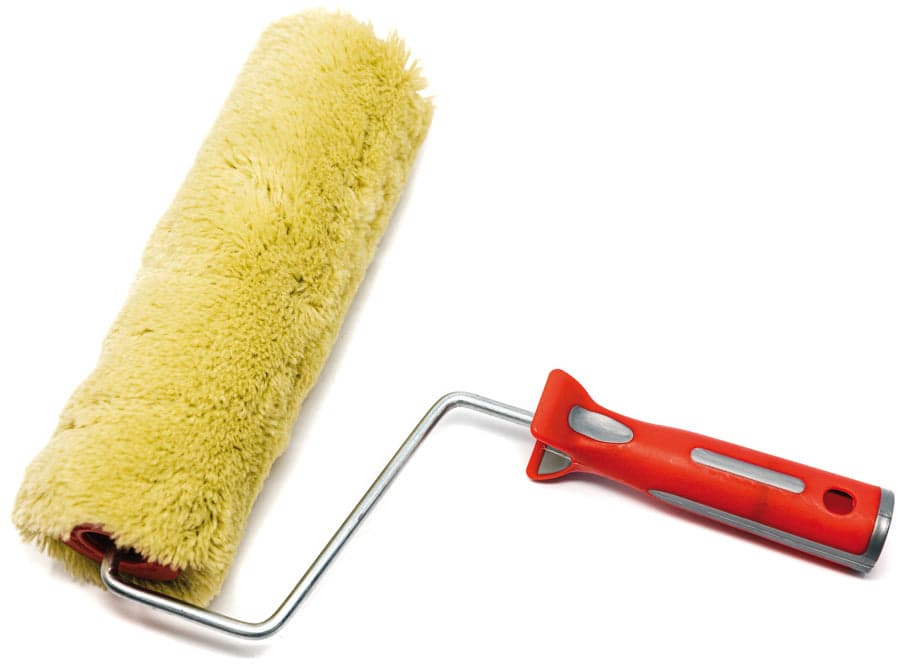 Rullo in Acrilico Verde Antisolvente con Manico Mm 200