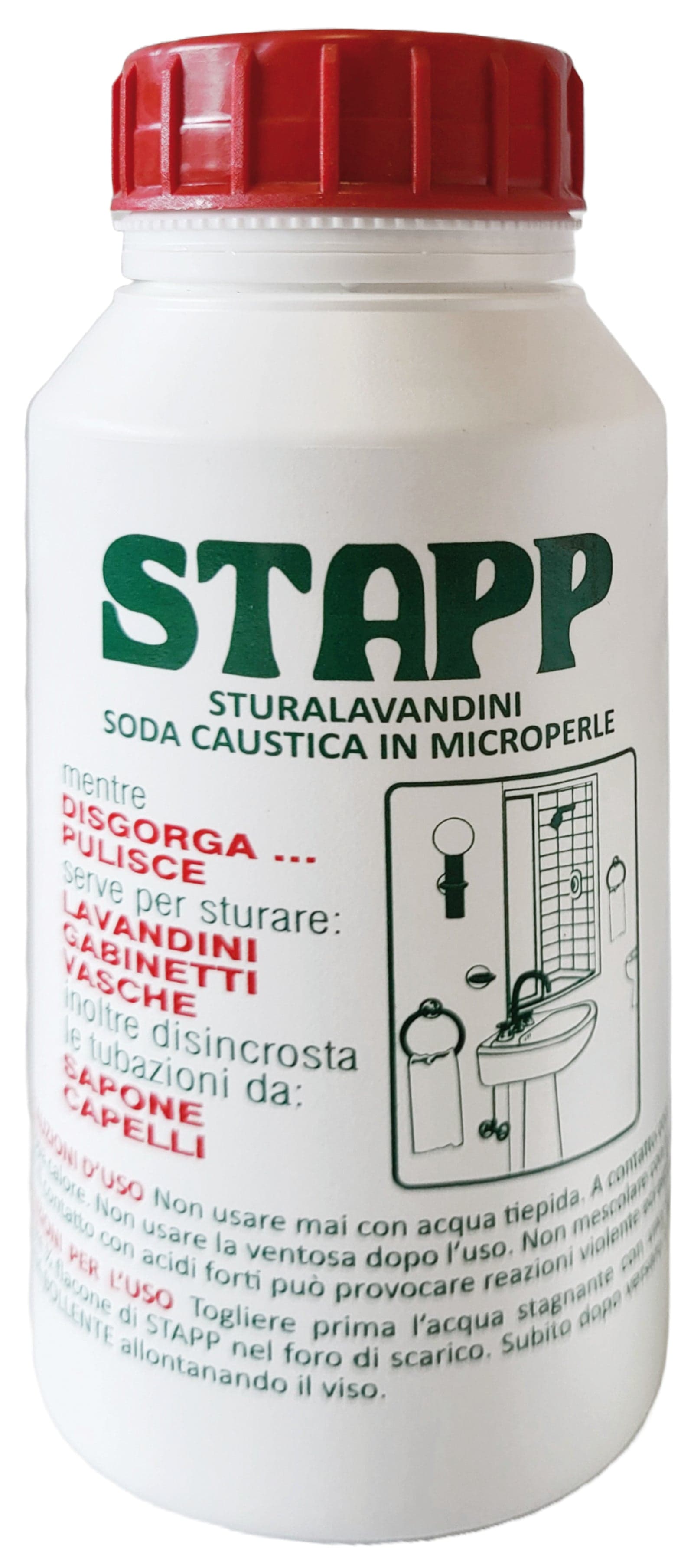 Sturalavandini Soda in Microperle ''Stapp'' Gr. 250 12 Pezzi Kibo