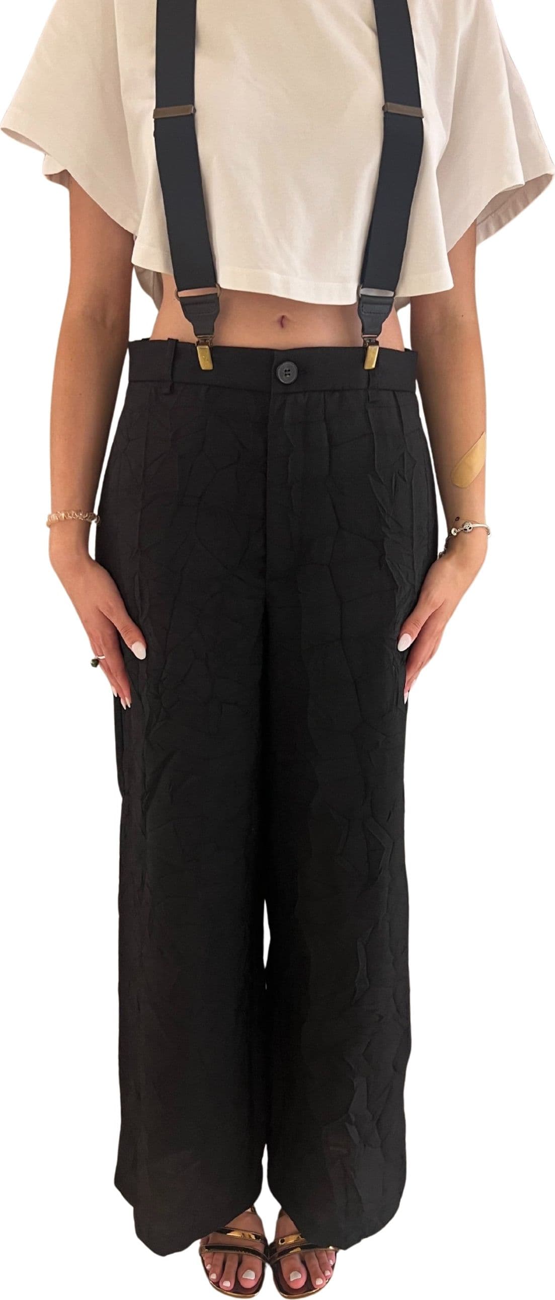 PDR PANTALONE Donna con bretelle da donna