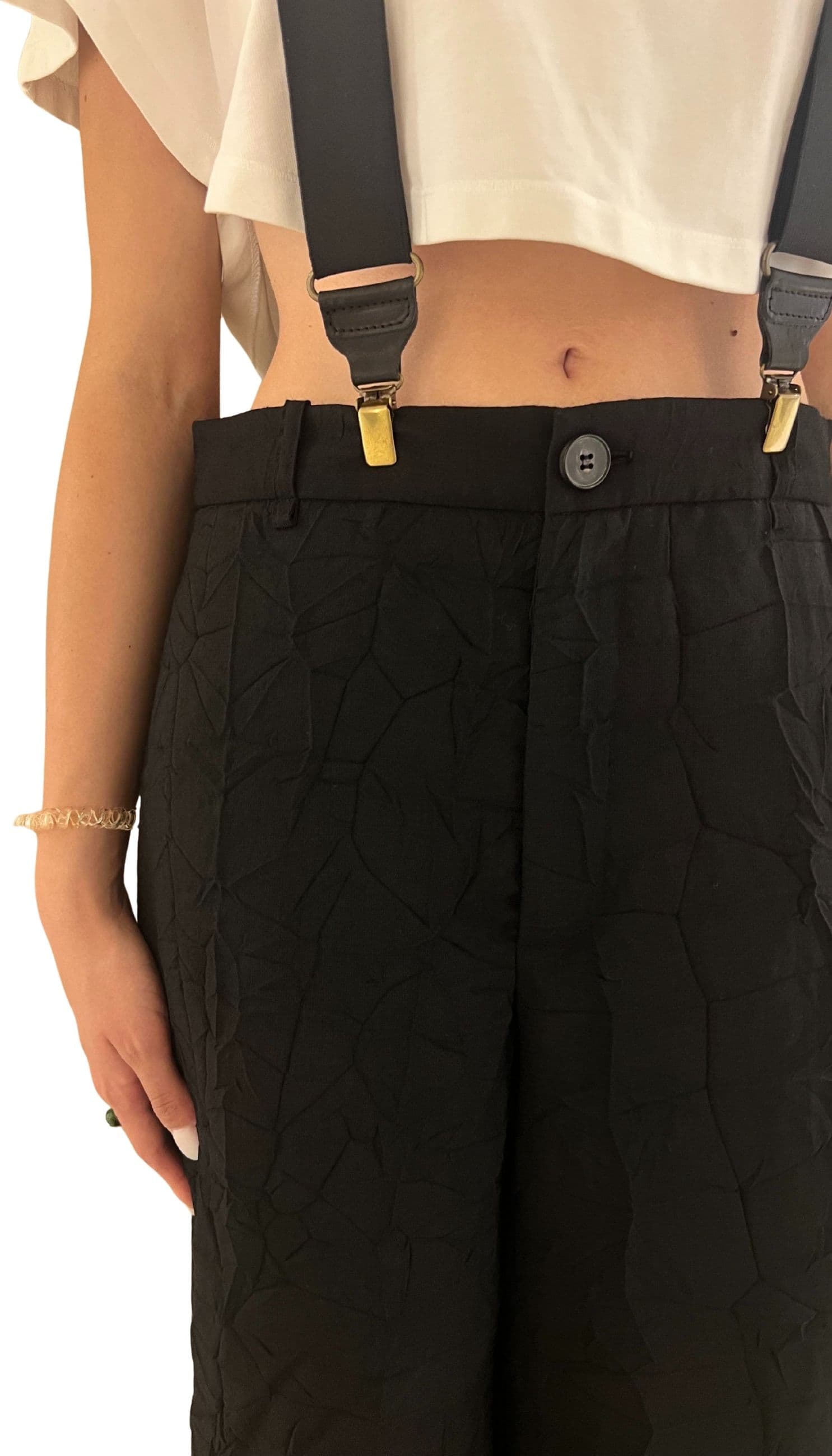 PDR PANTALONE Donna con bretelle da donna in Salopette Drestige - Casamassima, commercioVirtuoso.it
