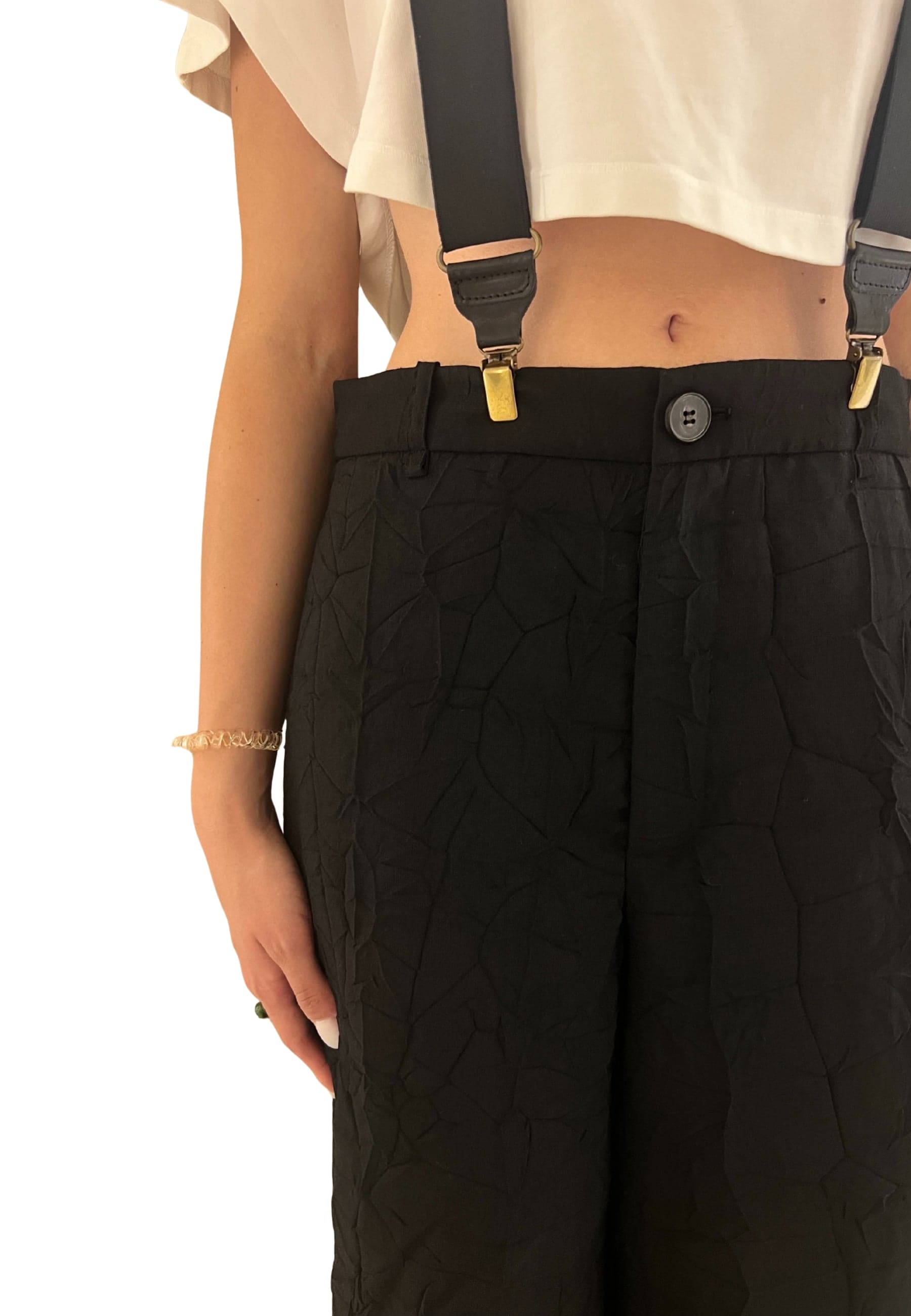 PDR PANTALONE Donna con bretelle da donna in Salopette Drestige - Casamassima, commercioVirtuoso.it