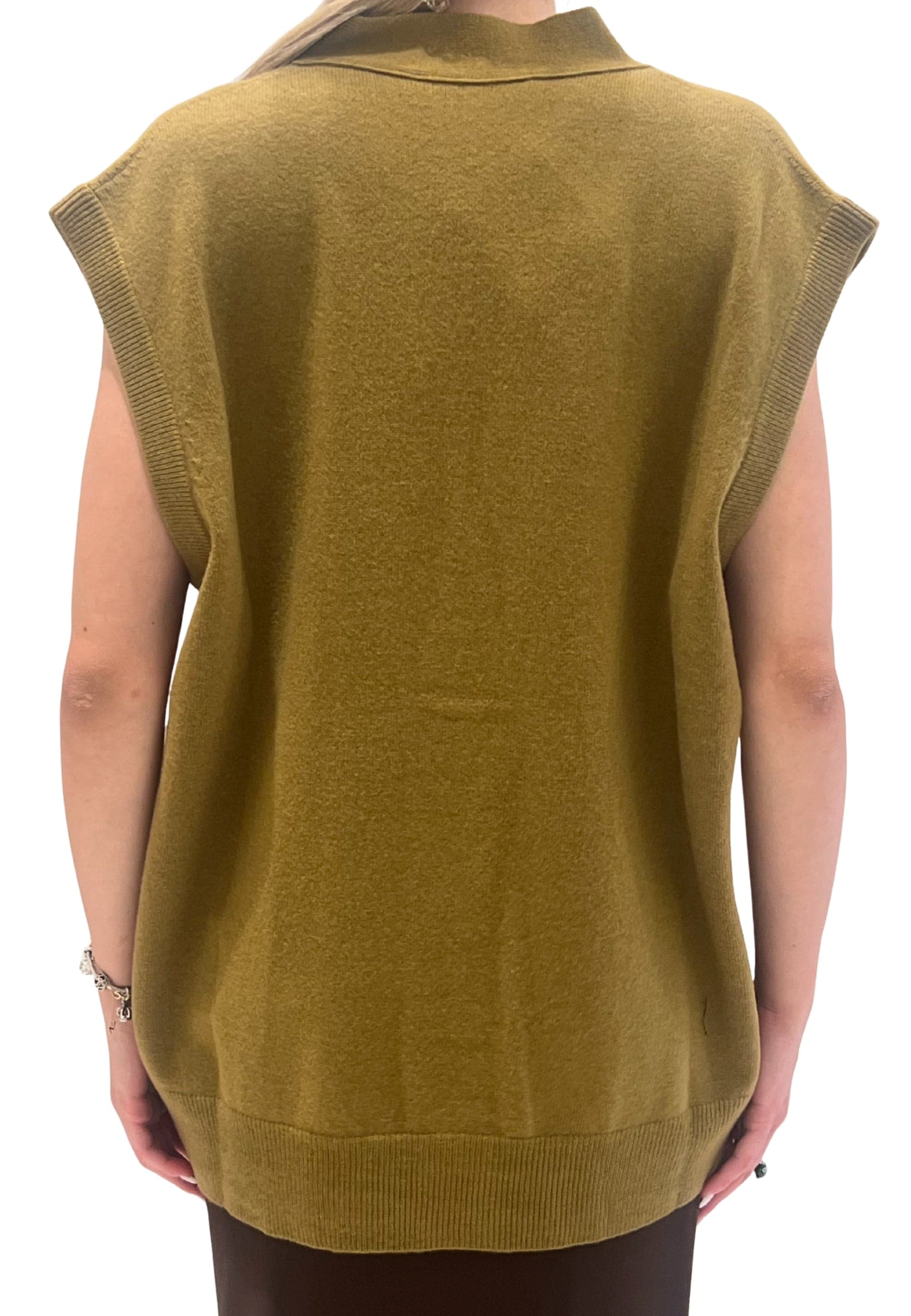 PDR GILET Donna 3 bottoni da donna in Pullover senza maniche Drestige - Casamassima, commercioVirtuoso.it