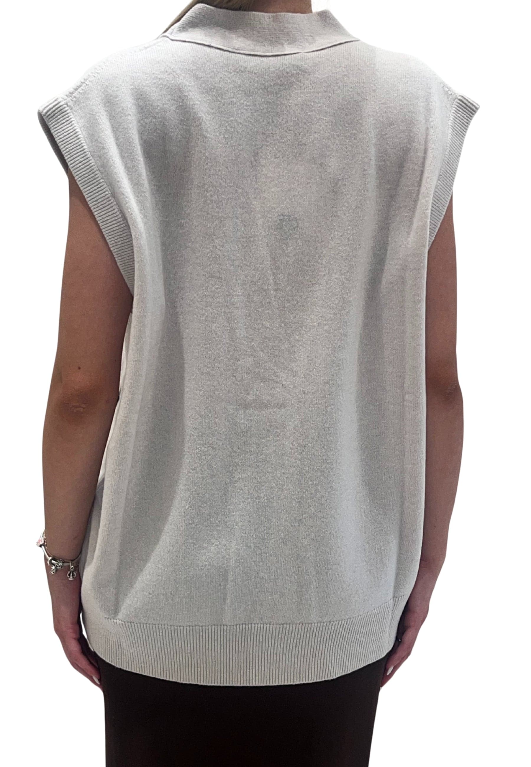 PDR GILET Donna 3 bottoni da donna in Pullover senza maniche Drestige - Casamassima, commercioVirtuoso.it