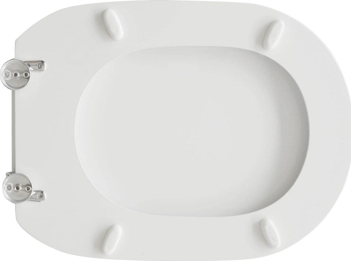 Sedile Wc Per Azzurra Vaso Diana Forma 6- Bianco - Soft Close- Cw- Pezzi 1 in Sedili WC BricoGo - Marano di Napoli, commercioVirtuoso.it