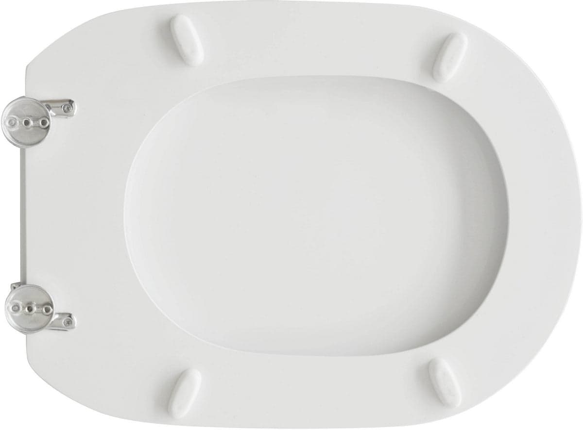 Sedile Wc Per Azzurra Vaso Diana Forma 6- Bianco - Soft Close- Cw- Pezzi 1 in Sedili WC BricoGo - Marano di Napoli, commercioVirtuoso.it