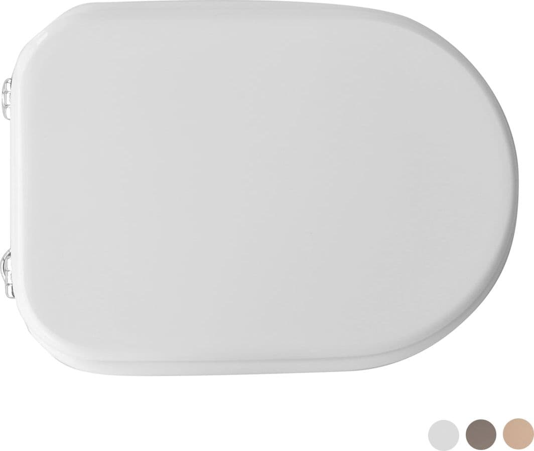 Sedile Wc Per Cesame Vaso Sintesi Forma 6- Bianco - Soft Close- Cw- Pezzi 1 in Sedili WC BricoGo - Marano di Napoli, commercioVirtuoso.it