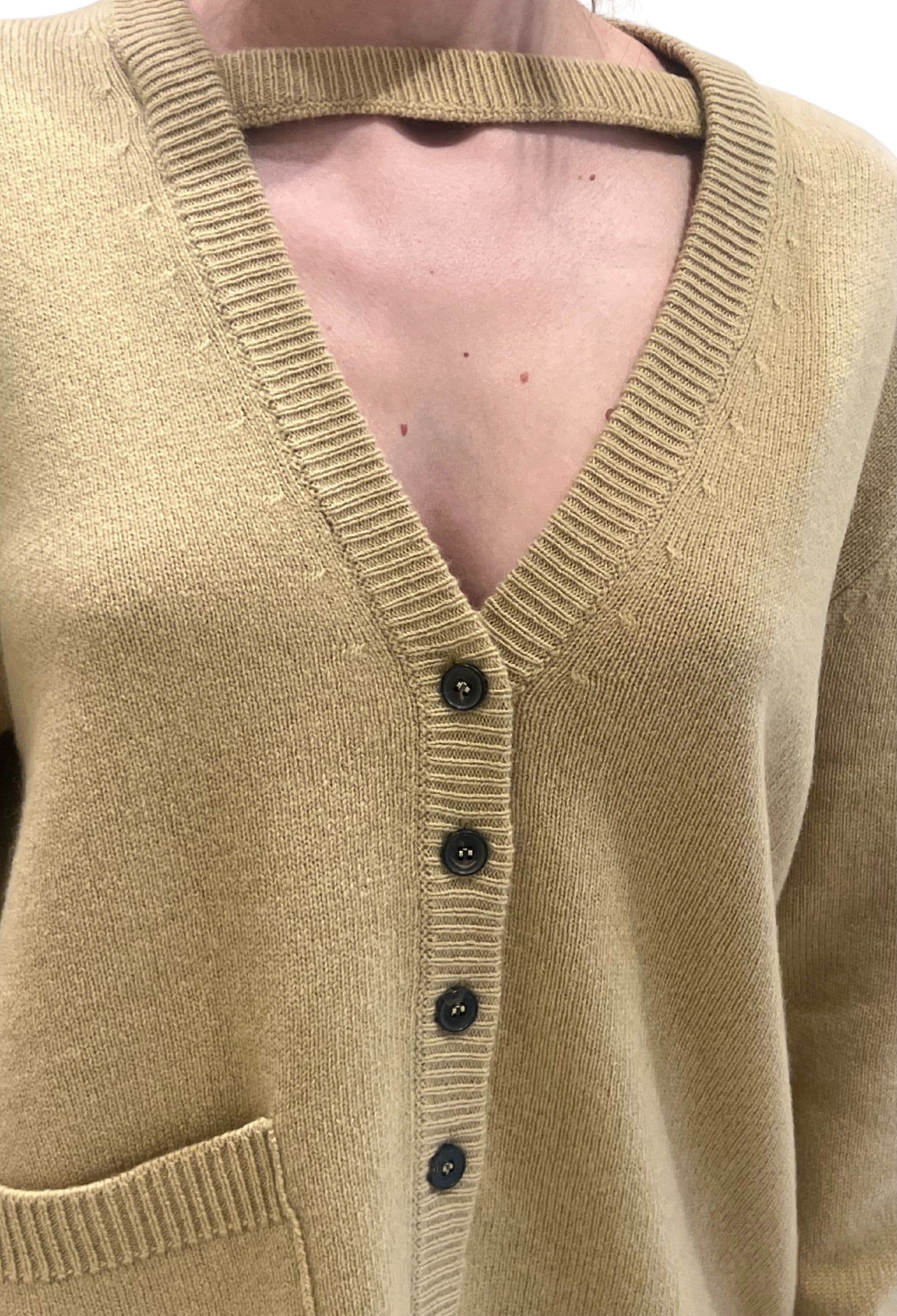 PDR CARDIGAN Donna miele da donna in Cardigan Drestige - Casamassima, commercioVirtuoso.it