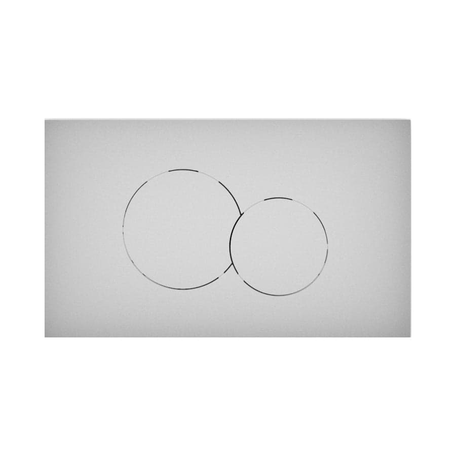 Placca Per Cassetta Ad Incasso Lunaris- Bianco Opaco- Its- Pezzi 1 in Placche per interruttori BricoGo - Marano di Napoli, commercioVirtuoso.it