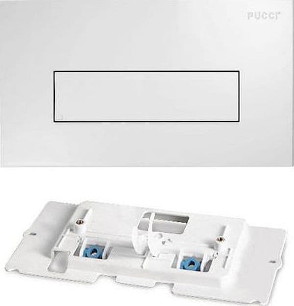 Kit Placca Sara 330 x 180 Pucci Bianco
