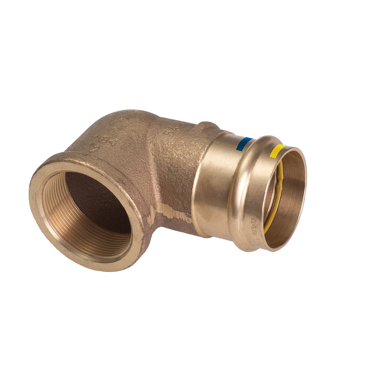 Gomito A 90Â° F/ Filetto F A Pressare Acqua/Gas B One- Diam 22 X 3/4- Ibp- Pezzi 1 in Valvole di ritegno BricoGo - Marano di Napoli, commercioVirtuoso.it